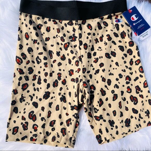 Brand New Champion Authentic Logo Biker Shorts For Women Size‎ Small - Picture 1 of 4